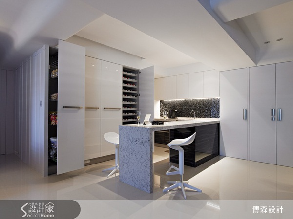 豪宅、小坪數、吧台、酒櫃